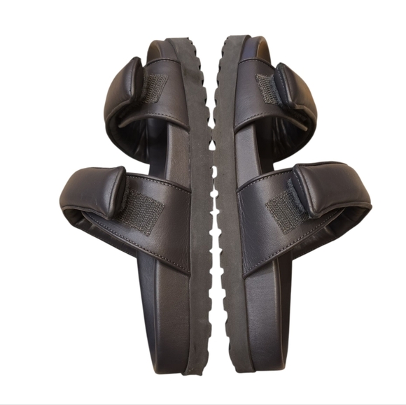 GIA X Pernille Teisbaek Leather Sandals Black Size 39 - Picture 6 of 9